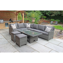 Bintliff 6 seater on sale corner sofa set